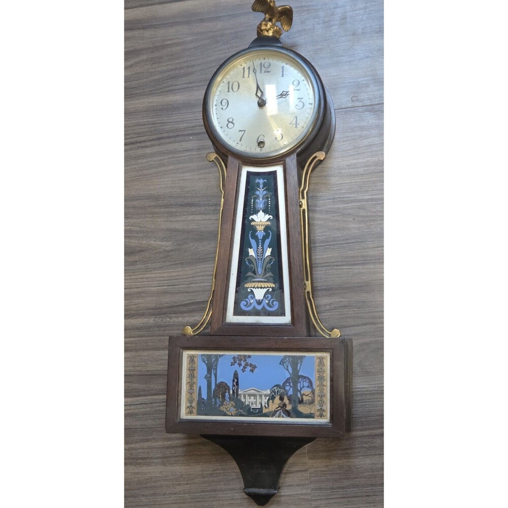 ANTIQUE CLOCK 1880 MADE BY NEWHAVEN CLOCK AND CO-WHITE HOUSE PICTURE ORIGINAL?